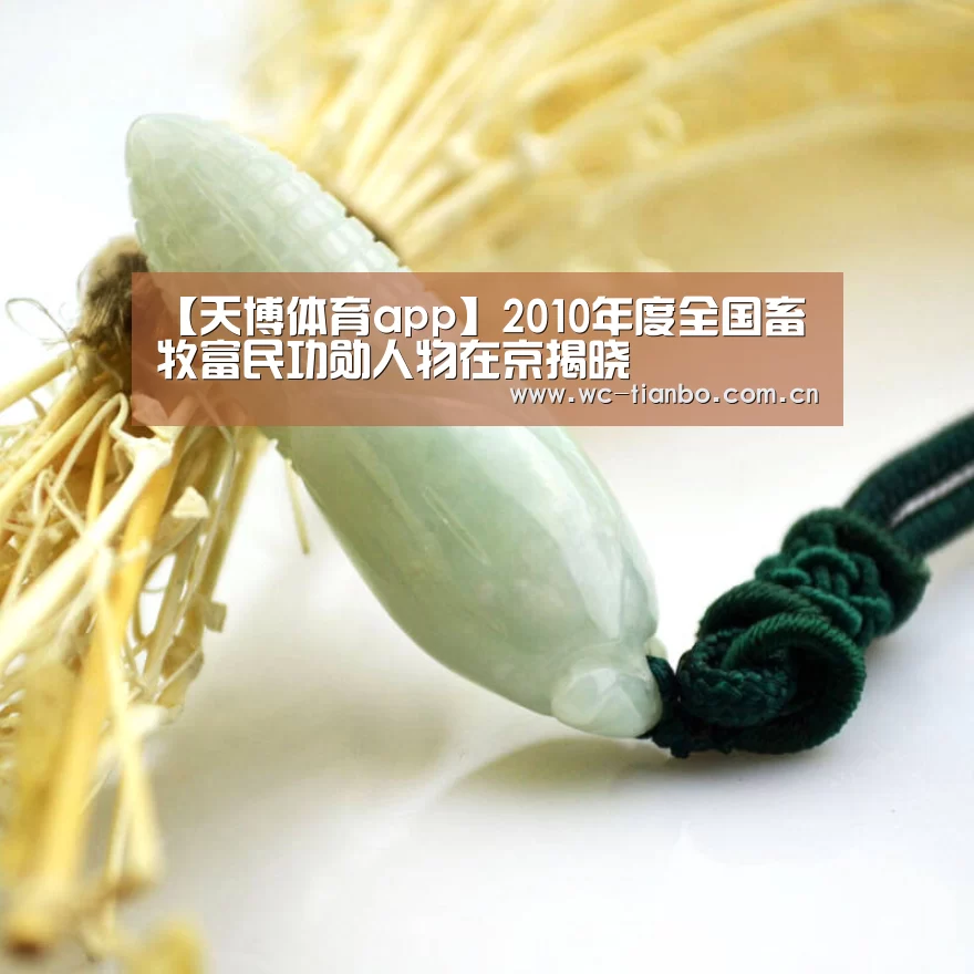 【天博体育app】2010年度全国畜牧富民功勋人物在京揭晓(图2) 天博官方
