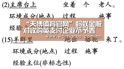 “天博体育官网”蚂蚁金服对收购英支付企业不予置评,雷军忆当年“被迫”当金山CEO往事|雷锋早报(图3) 天博官方